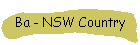 Ba - NSW Country