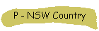 P - NSW Country